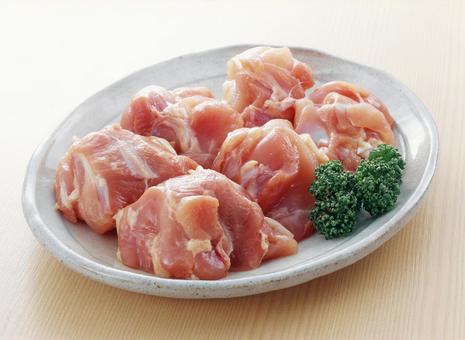 鶏モモ肉 角切り から揚げ用 鶏モモ肉 角切り から揚げ用の写真