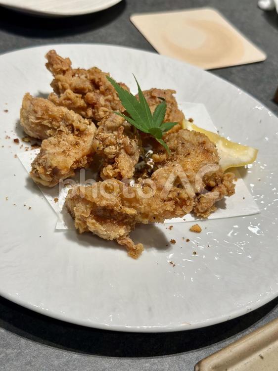居酒屋定番絶品鶏の唐揚げ から揚げ,唐揚げ,鶏肉の写真素材