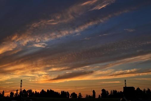 夕焼け 2025/7/23 夕焼け 2025/7/23の写真