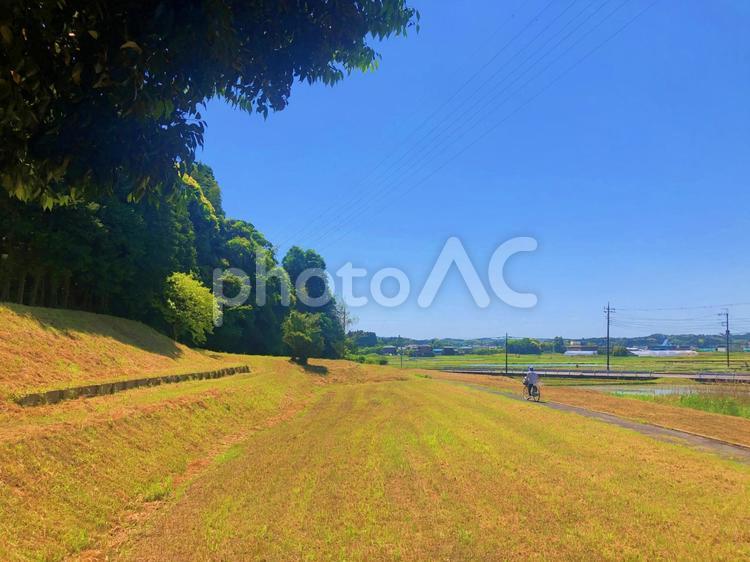田舎の風景 田舎,空,屋外の写真素材