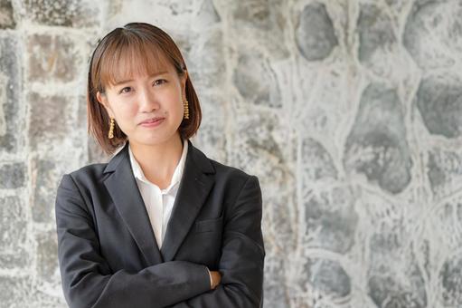 真剣な表情のビジネスウーマン 真剣な表情のビジネスウーマン ビジネスウーマン,女性,社会人の写真素材