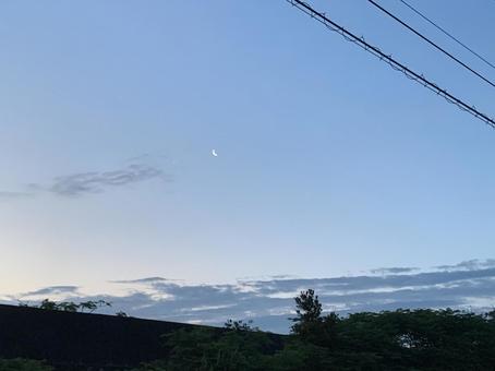 朝 朝 背景,景色,空の写真素材