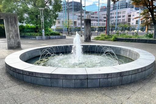扇町公園の噴水A_711C 噴水,公園,扇町公園の写真素材