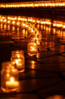 Photo, a candle, candle, light, 