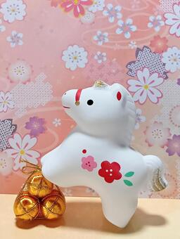 午 馬,干支,十二支の写真素材