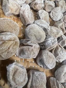 Photo, salted plum, homemade, sun dried sun, 