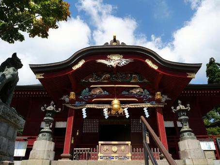 武蔵御嶽神社 拝殿 武蔵御嶽神社 拝殿 武蔵御嶽神社,御嶽神社,神社の写真素材