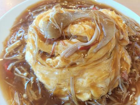 フカヒレの天津飯2 フカヒレの天津飯2 天津飯,てんしんはん,フカヒレの写真素材