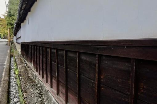 和風の壁の写真