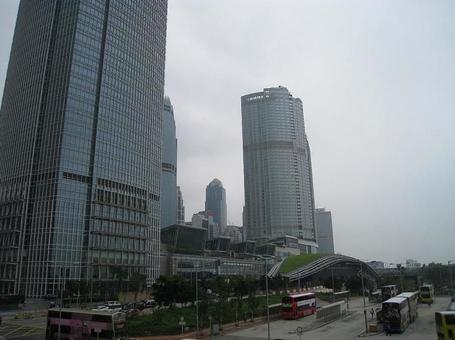 香港の街並み 香港の街並みの写真