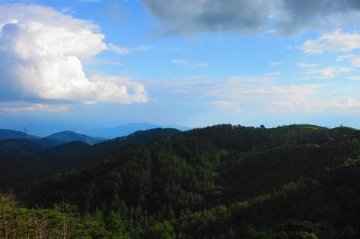 長野県-三峰茶屋からの風景 長野県-三峰茶屋からの風景の写真