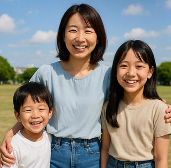 親子 親子の写真