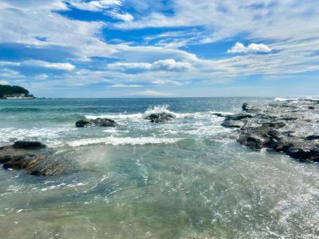 海と岩場 海と岩場 美しい,透明,水の写真素材
