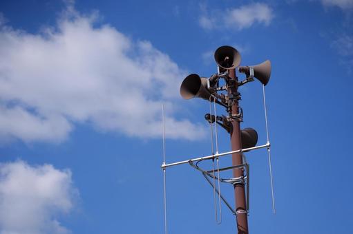 拡声機 拡声機,拡声器,アンテナの写真素材