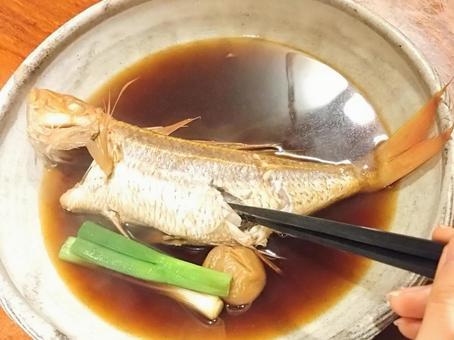 煮魚 煮魚 煮魚,魚,煮物の写真素材