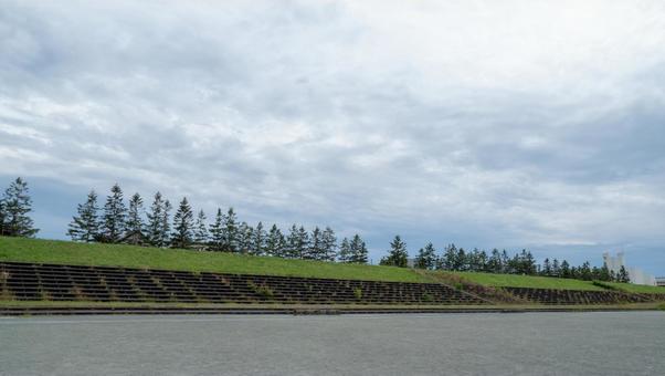 河川敷 1 河川敷 1の写真