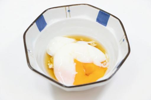 温泉卵 温泉卵,卵,温玉の写真素材