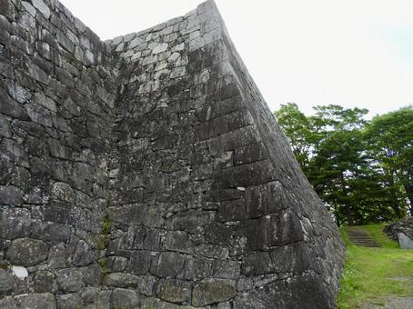 二本松城本丸石垣3 二本松城本丸石垣3 二本松城,城郭,城跡の写真素材
