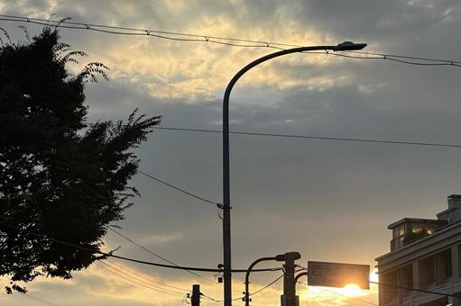 sunset, JPG