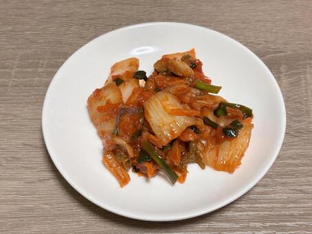 おうちで漬けたキムチ 食べ物,フード,キムチの写真素材