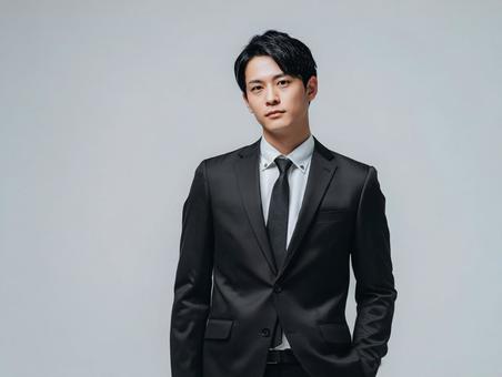 クールな男性ビジネスマンのポートレート クールな男性ビジネスマンのポートレートの写真