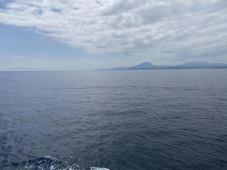 函館 夏 津軽海峡 海景Part1 函館 夏 津軽海峡 海景Part1 海,空,自然の写真素材