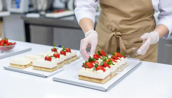 お菓子作り ケーキ作り お菓子作り ケーキ作りの写真
