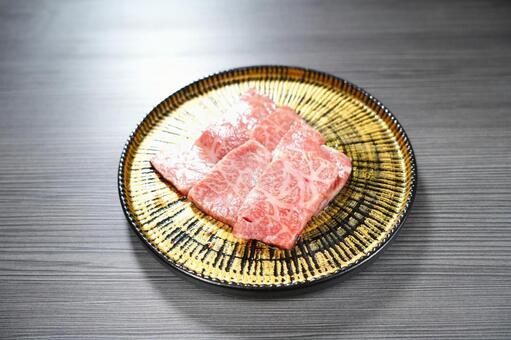 和牛 焼肉 ランプ 黒毛和牛 焼肉,ランプ,和牛の写真素材