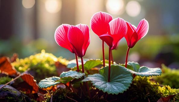 シクラメンの花 シクラメンの花の写真