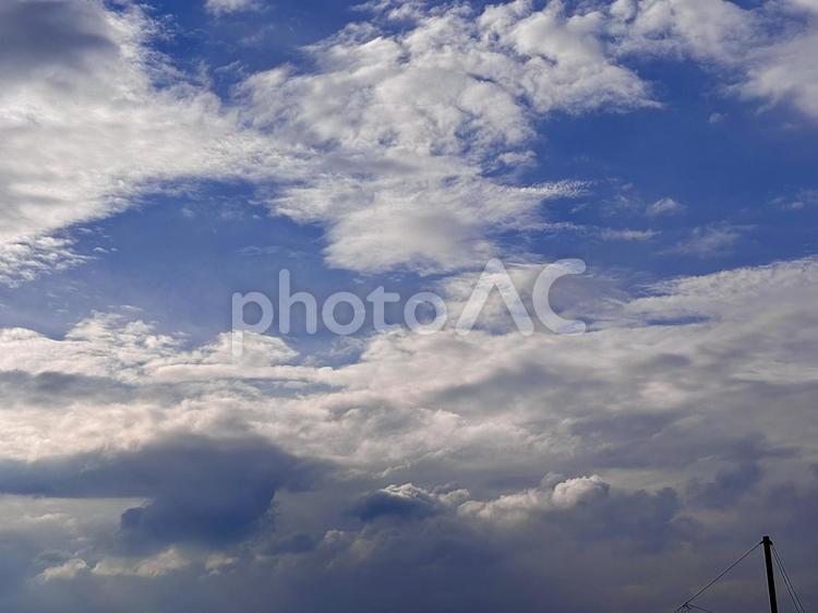 【風景写真】夏空 夏空,空,雲の写真素材