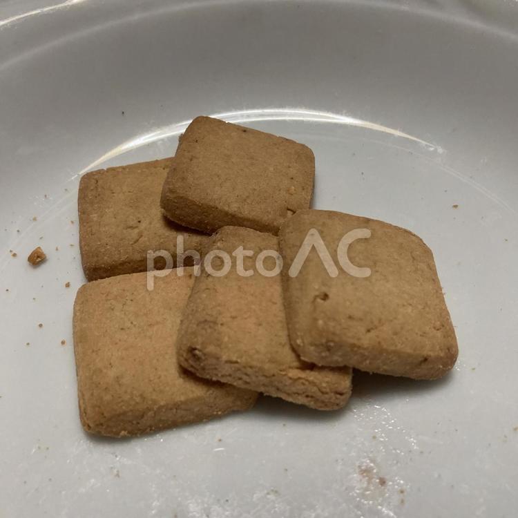 かためのクッキー〜無花果ペースト クッキー,焼菓子,お菓子の写真素材