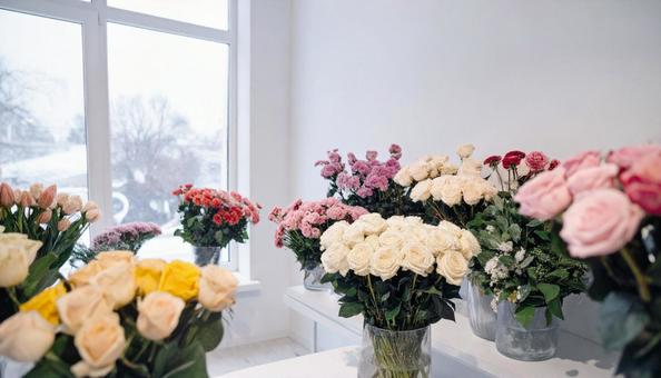 明るい花屋 明るい花屋の写真