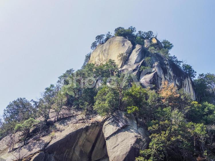【山梨県】甲府市・昇仙峡の覚円峰 覚円峰,昇仙峡,甲府市の写真素材