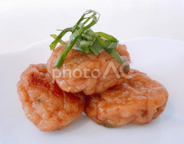 ひとくち揚げ 薩摩揚げ,さつま揚げ,さつまあげの写真素材