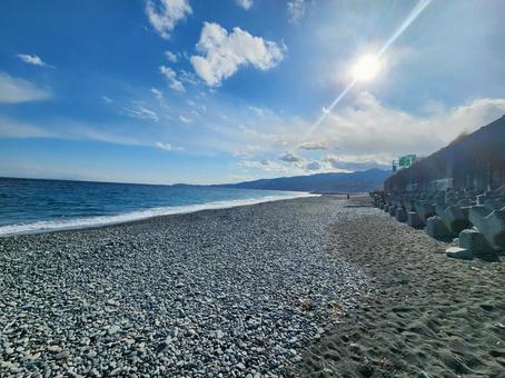 海 海,波,空の写真素材