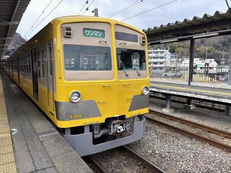伊豆箱根鉄道 ワンマン電車 伊豆箱根鉄道 ワンマン電車の写真