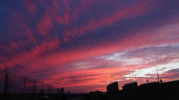 夕焼け 夕焼けの写真
