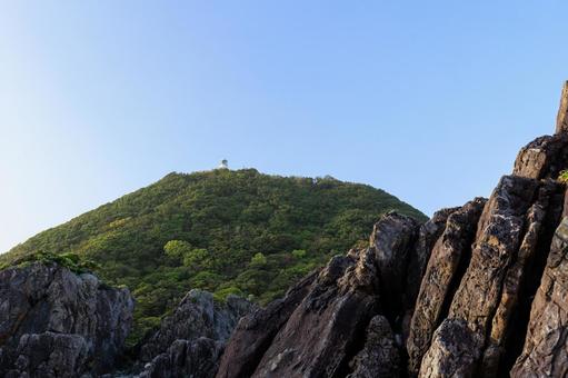 高知県室戸市 室戸岬の風景 旅行,海,自然の写真素材