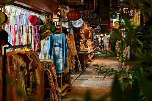 Photo, tianzifang, shanghai, townscape, 