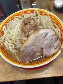 二郎系ラーメン 二郎系ラーメン,二郎系インスパイア,二郎系の写真素材