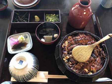 ひつまぶし あつた蓬莱軒,本店,ひつまぶしの写真素材