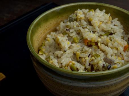 豆ごはんの素 きび 打ち豆 豆ごはんの素,きび,打ち豆の写真素材