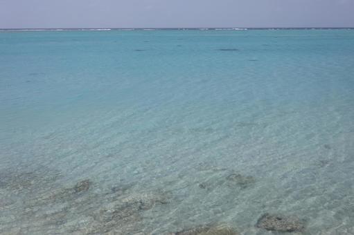 与論島の海 与論島の海の写真