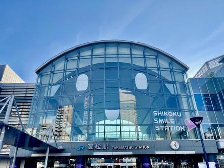 高松駅 高松駅 駅,駅舎,移動の写真素材