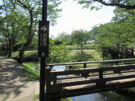 Scenery of Oshino Hakkai at the foot of Mount Fuji, JPG Scenery of Oshino Hakkai at the foot of Mount Fuji, JPG