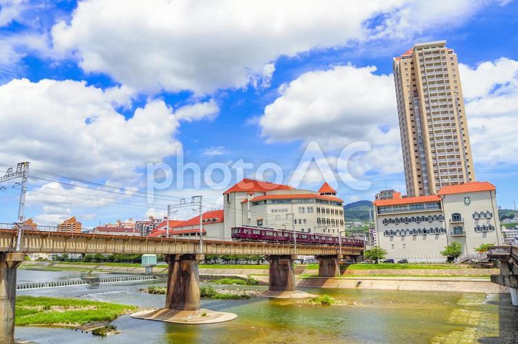 宝塚市の街並み 宝塚歌劇 宝塚,宝塚市,兵庫県の写真素材