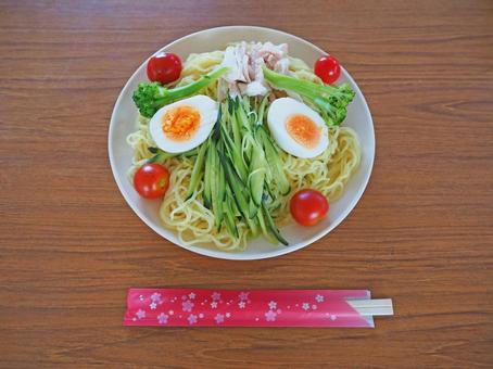 冷やし中華 冷やし中華 冷やし中華,夏,食事の写真素材