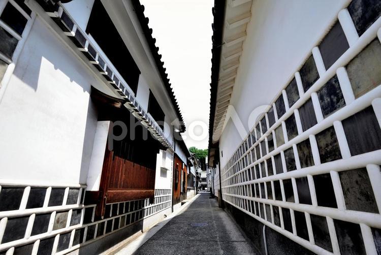 倉敷　美観地区 倉敷,美観地区,なまこ壁の写真素材
