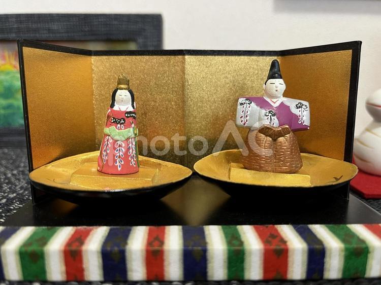 お雛様 お雛様,おひなさま,雛人形の写真素材