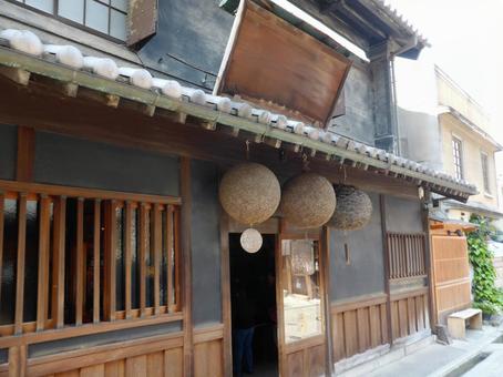 Photo, kurashiki meishi area, history of the building, beauty sightseeing area, 